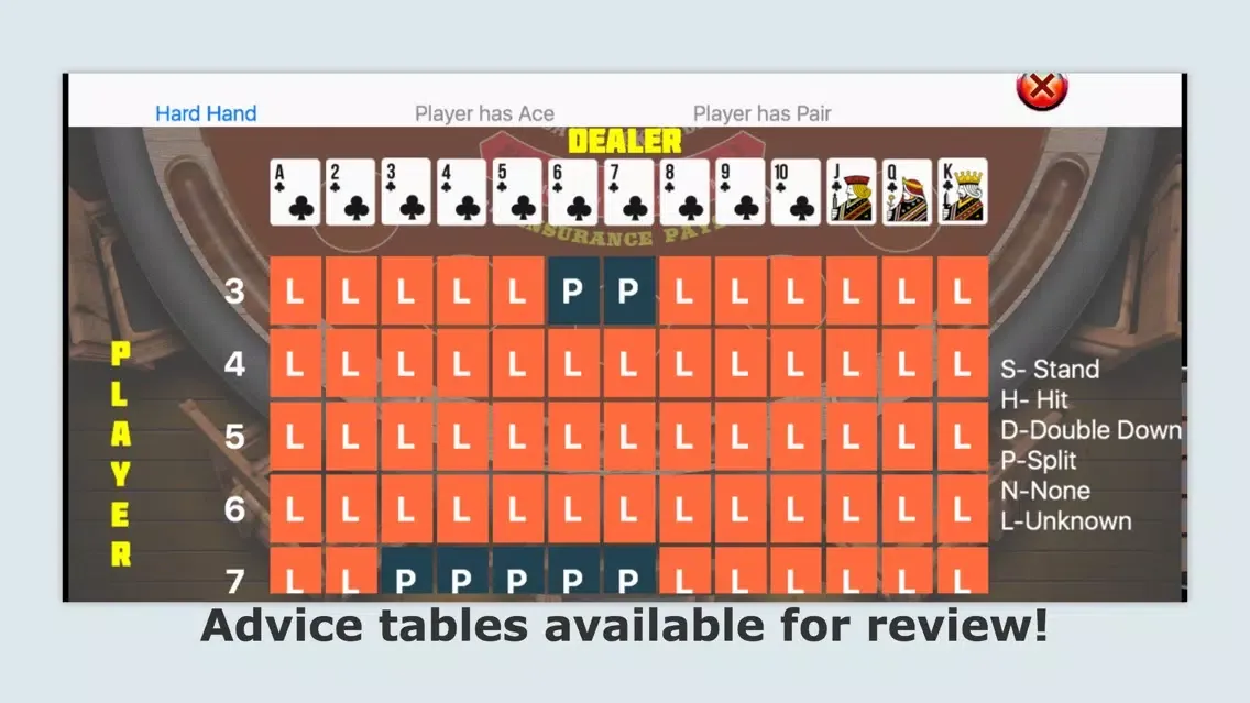 صور Blackjack Counting Strategy Trainer