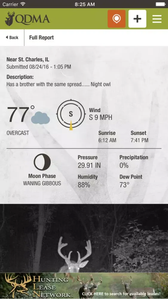 Capturas de pantalla de QDMA Deer Tracker - Deer Hunting