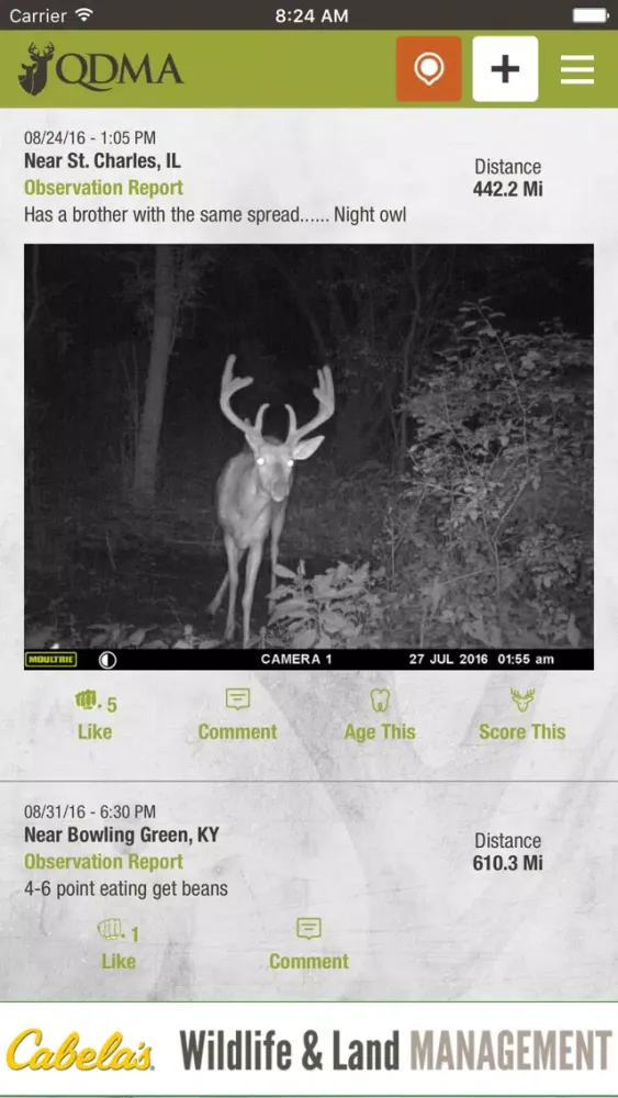 Capturas de pantalla de QDMA Deer Tracker - Deer Hunting