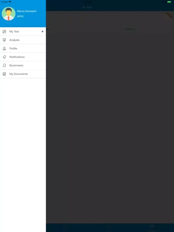 Manifest IAS iPad  Ekran Görüntüleri