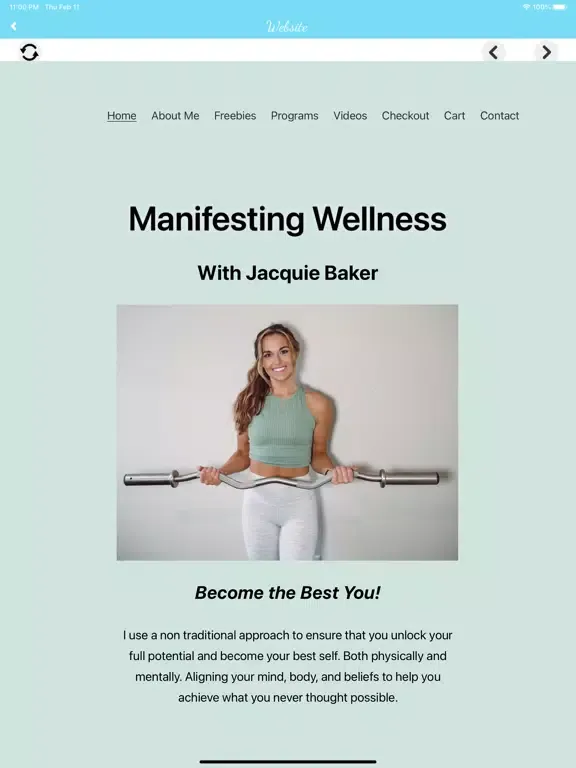 صور Manifesting Wellness iPad 