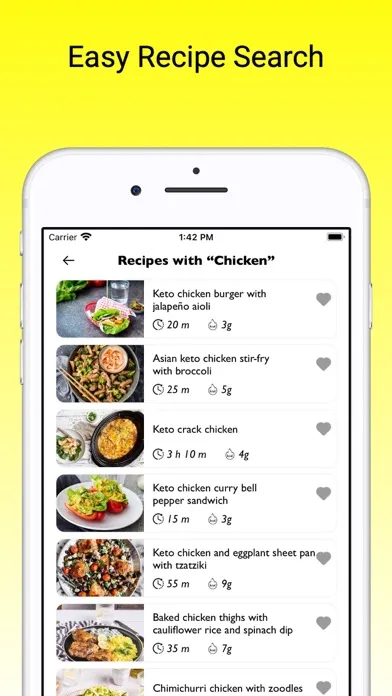 Keto Diet Meal Plans应用截图