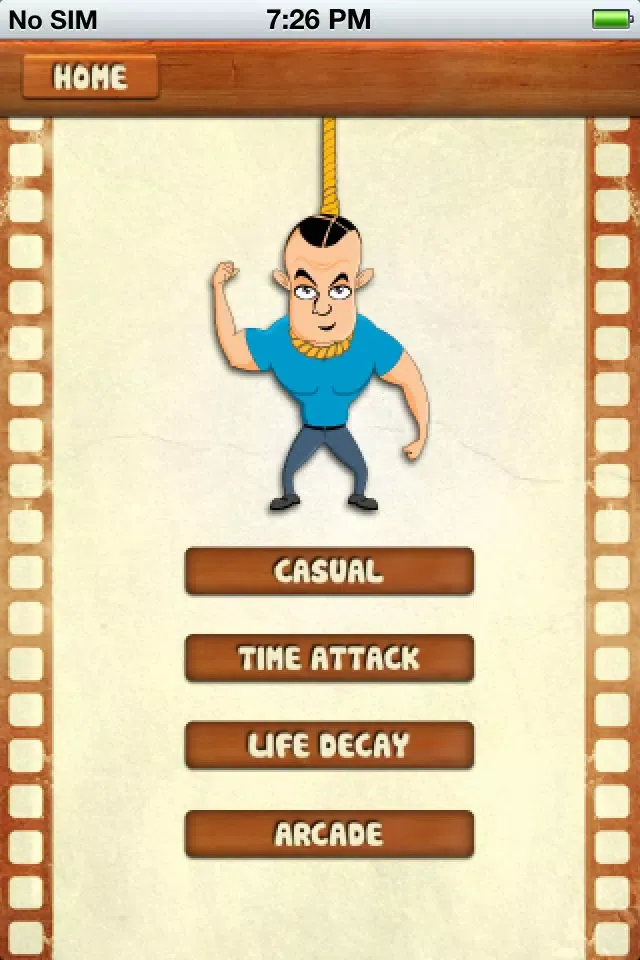 Hangman Bollywood For iPhone Screenshots