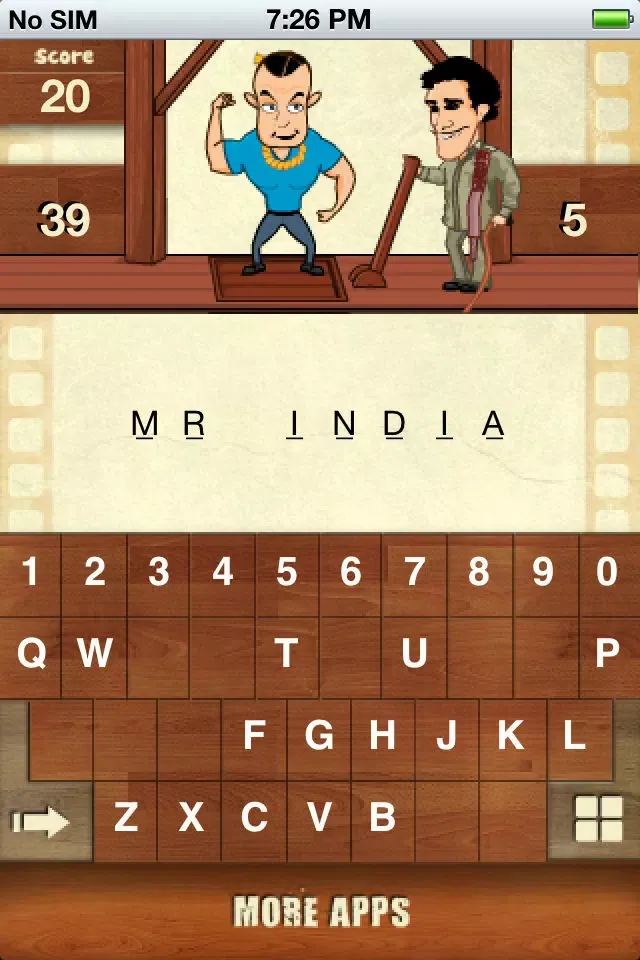 Hangman Bollywood For iPhone Screenshots