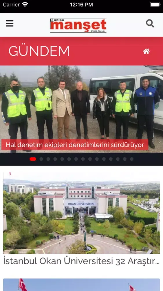 Manisa Manşet 스크린샷