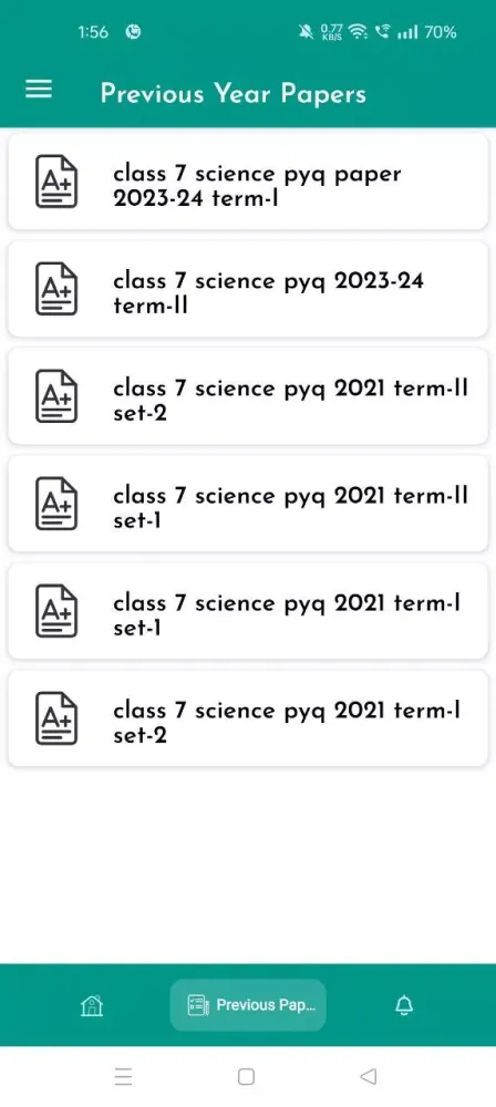 Capturas de tela do Class 7 Science Book in Hindi