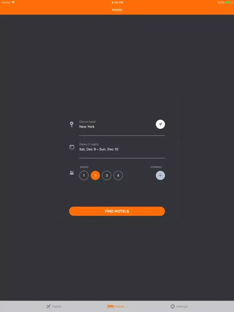 Captures d'écran de SAFR - cheap flights and hotel iPad 