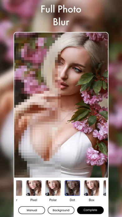 Blur Photo Background Effects スクリーンショット