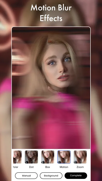Blur Photo Background Effects スクリーンショット