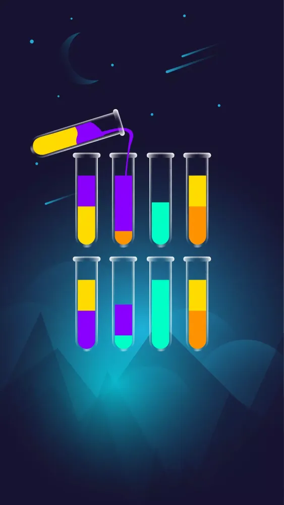 Tangkapan layar Water Sort : Color Sort Game