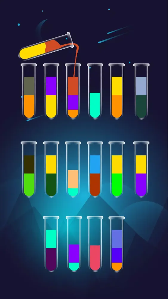 Tangkapan layar Water Sort : Color Sort Game