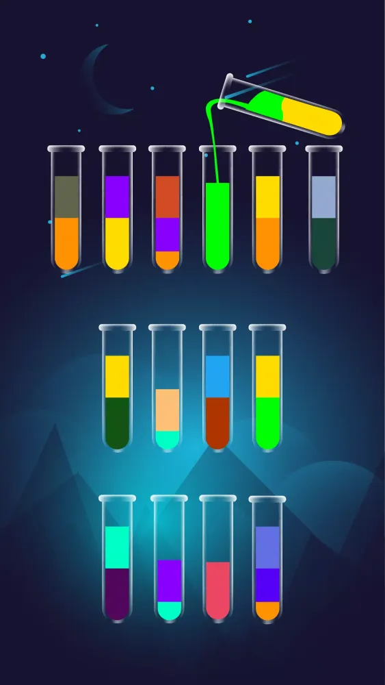 Tangkapan layar Water Sort : Color Sort Game
