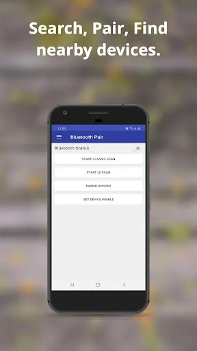Bluetooth Finder Scanner Pair Screenshots