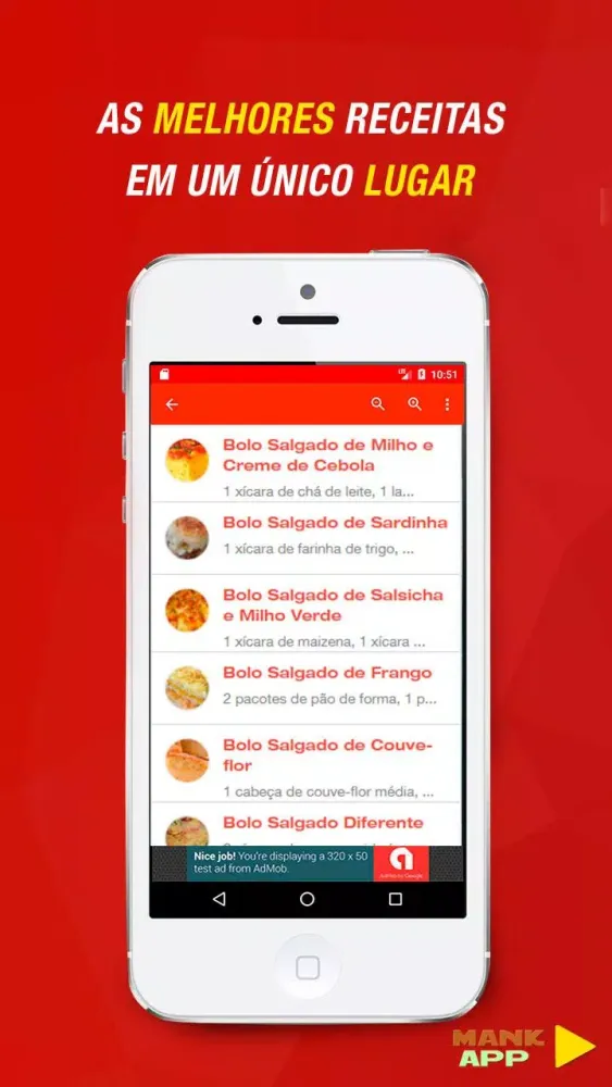 Receitas de Bolos Salgados Screenshots