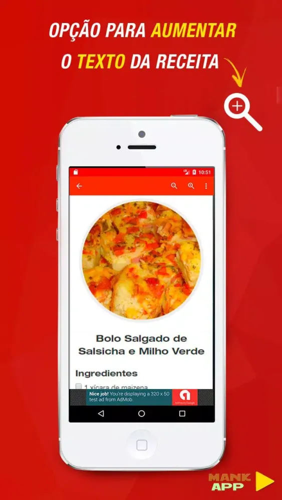 Receitas de Bolos Salgados Screenshots