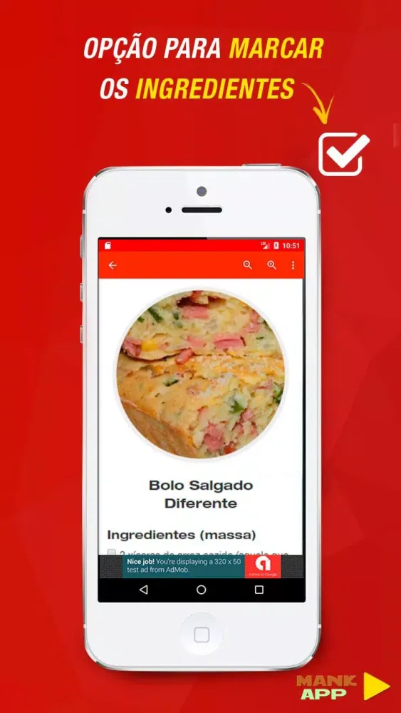 Receitas de Bolos Salgados Screenshots