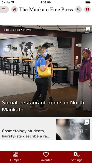 Mankato Free Press Screenshots