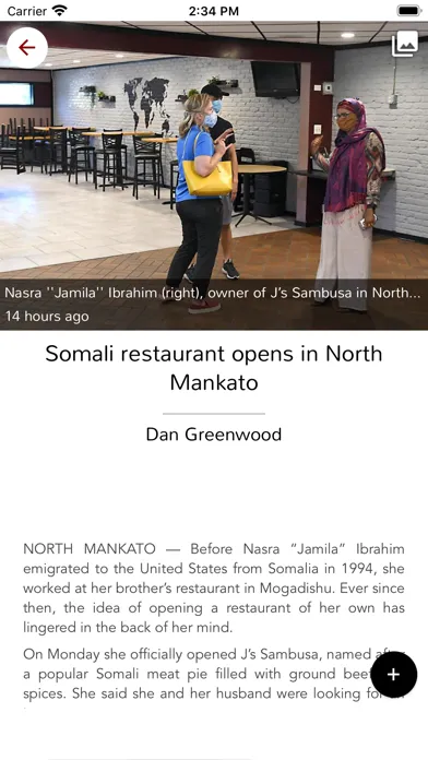 Mankato Free Press Screenshots