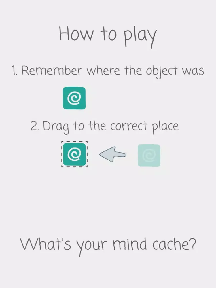 Mind Cache iPad  स्क्रीनशॉट