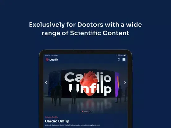 صور Docflix - OTT for Doctors iPad 