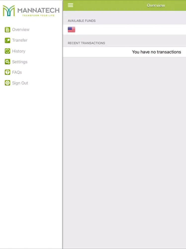 Capturas de pantalla de Mannatech Pay iPad