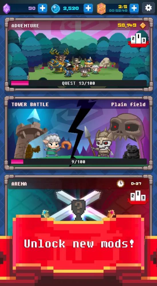 Summoner's Battle 2048 Screenshots