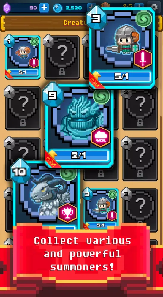 Summoner's Battle 2048 Screenshots