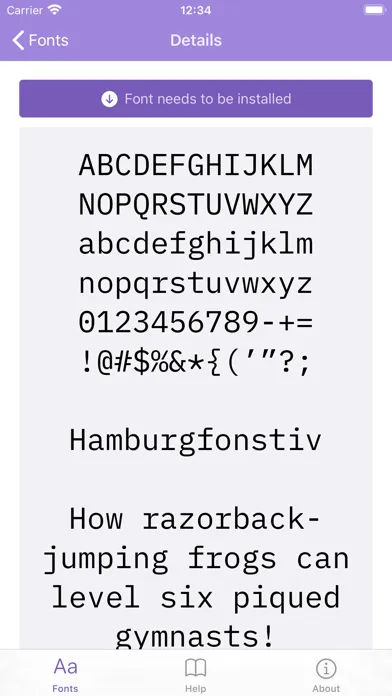 Fontcase - Manage Your Type Screenshots