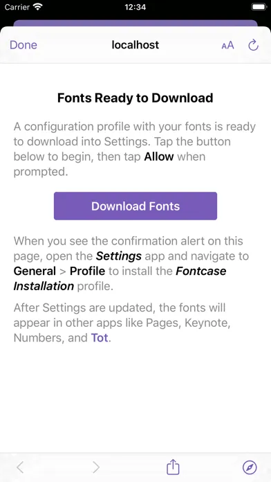 Fontcase - Manage Your Type Screenshots