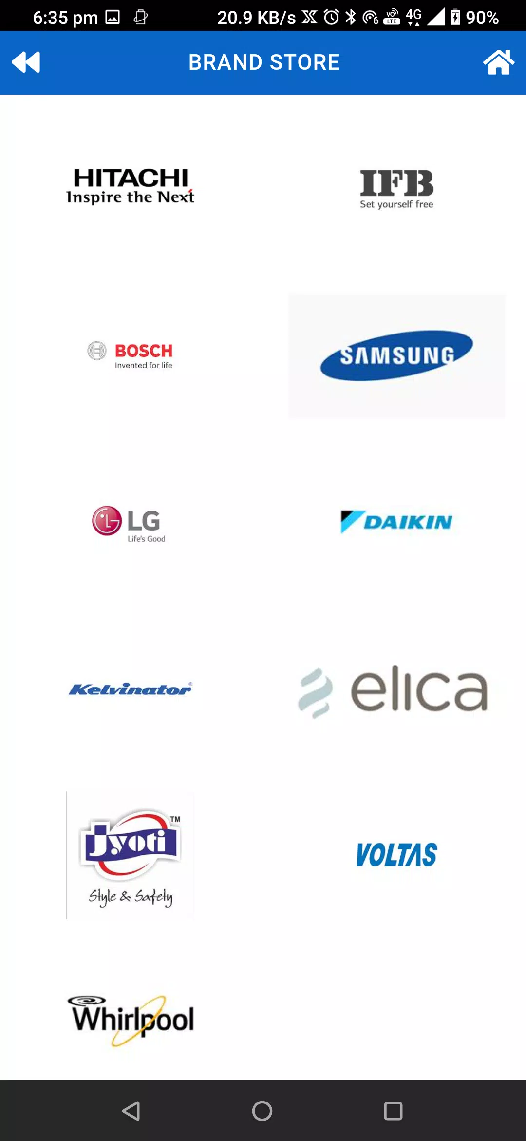 Manomay Electronics Screenshots