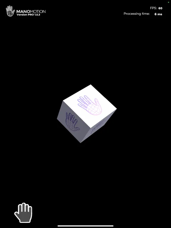 ManoMotion Hand Occlusion iPad  Screenshots