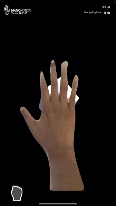 ManoMotion Hand Occlusion Screenshots
