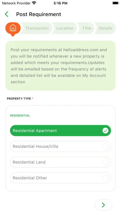 Zrzuty ekranu Hello Address