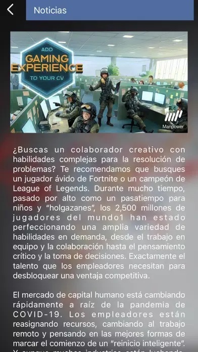 Talentos ManpowerGroup Chile スクリーンショット