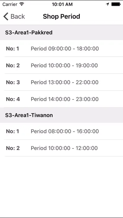 Tangkapan layar Manpower Mobile timesheet