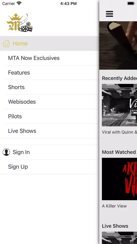 ภาพหน้าจอของ MTA Now