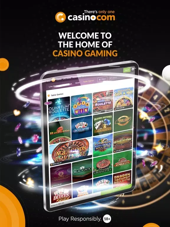 Casino.com: Real Online Casino iPad  Screenshots