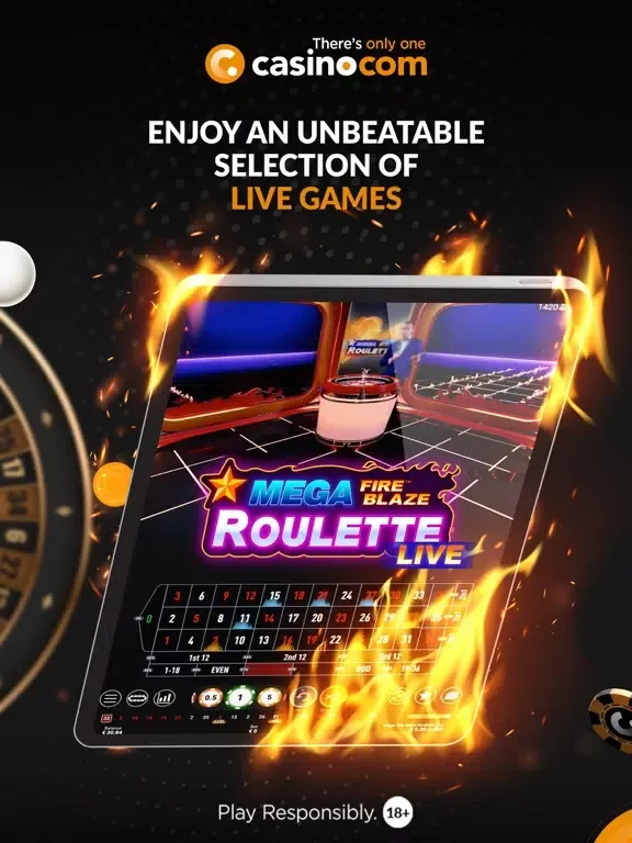Casino.com: Real Online Casino iPad  Screenshots