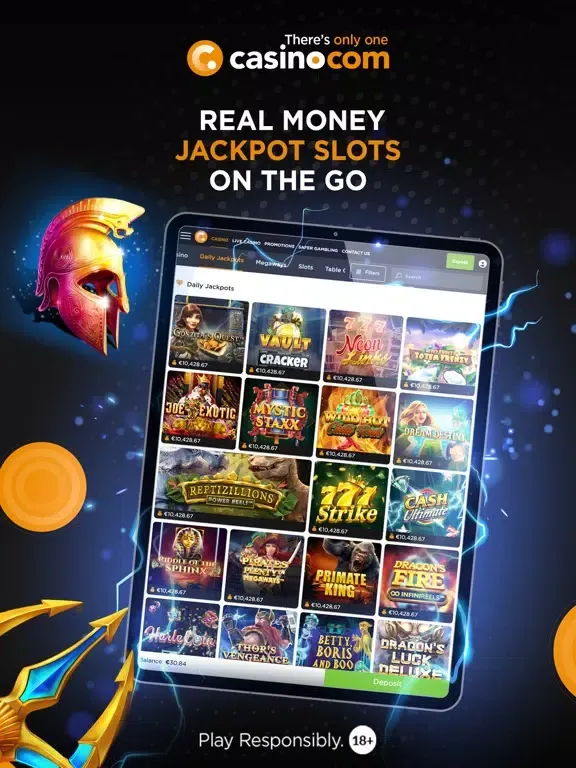 Casino.com: Real Online Casino iPad  Screenshots