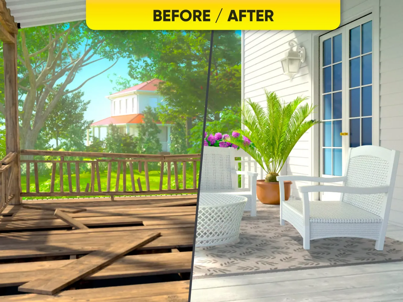 Captures d'écran de House design: Home makeover