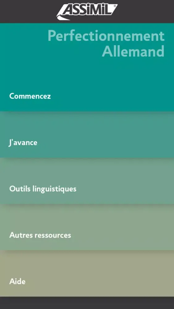 Assimil Perf. Allemand Screenshots
