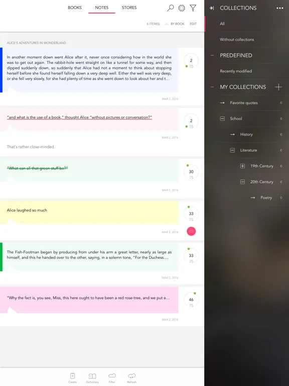 ภาพหน้าจอของ Bookari Ebook Reader Premium iPad 
