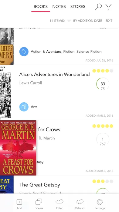ภาพหน้าจอของ Bookari Ebook Reader Premium