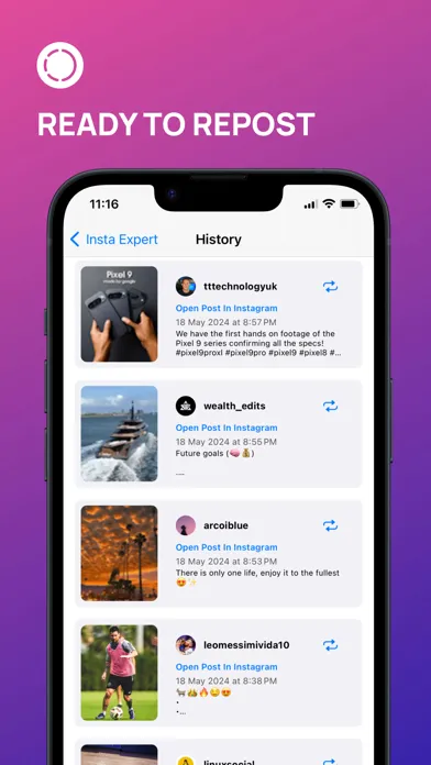 InSave: Reels Story Repost Screenshots
