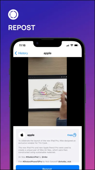 InSave: Reels Story Repost Screenshots