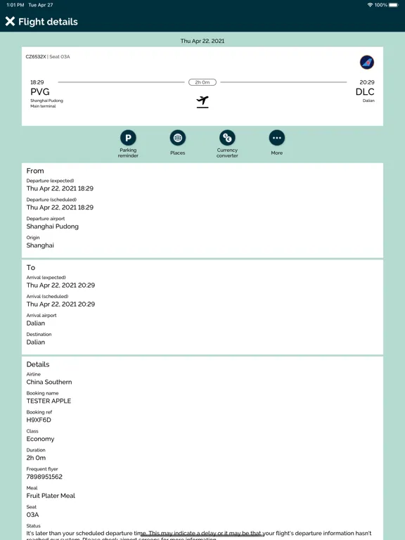 Amex GBT Lawyers Travel iPad  Screenshots