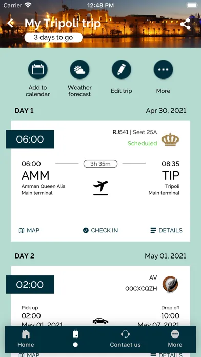 Amex GBT Lawyers Travel Screenshots