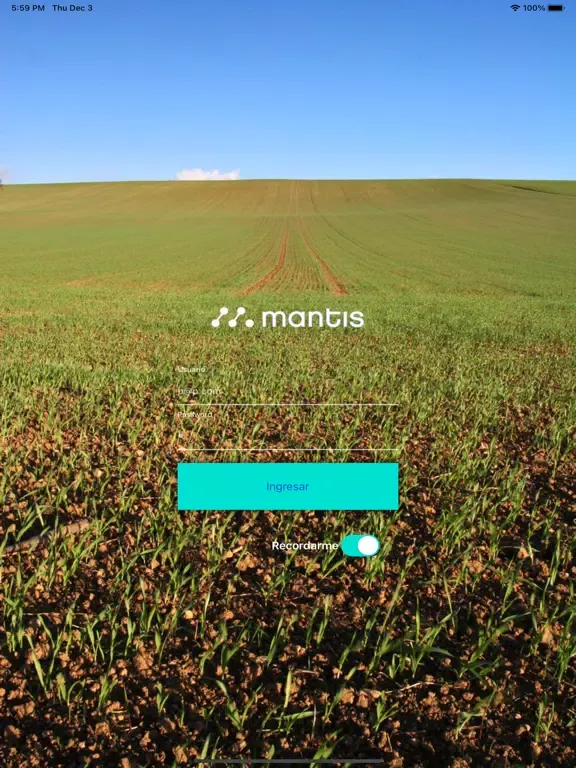 Mantis.Mobile iPad  Screenshots