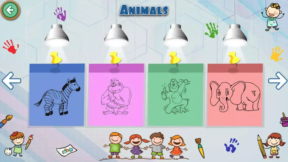 Kids Coloring Book for Toddler and Baby سکرین شاٹس