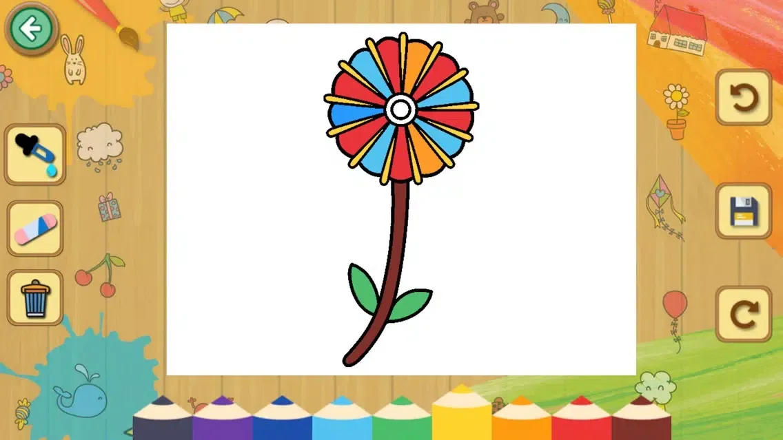 Kids Coloring Book for Toddler and Baby سکرین شاٹس